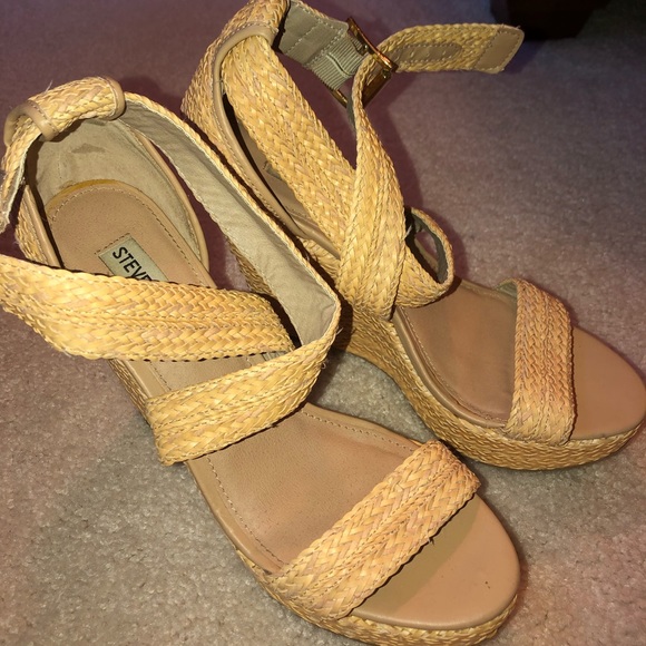 Steve Madden Wedge Sandals - Picture 2 of 3